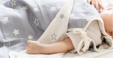 オリジナルイラストの五重織ガーゼ