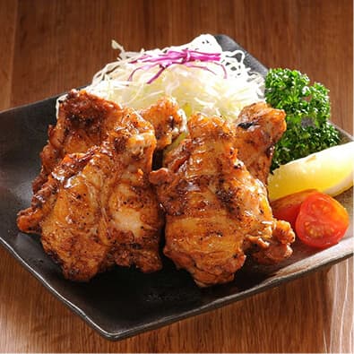 【商品写真】グリルドチキン 骨付鳥スパイス焼き 缶詰