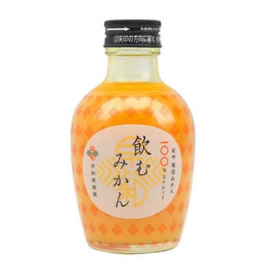 【商品写真】早和果樹園 飲むみかん 180mL