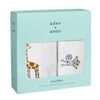 aden+anais（エイデンアンドアネイ）【日本正規品】モスリンコットンおくるみ　2枚セット　jungle jam swaddle 2 pack 【ボックス入り】