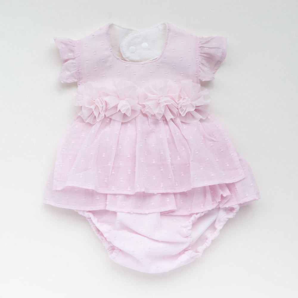 Leapepe （レアペペ） おめかしエプロン＆ブルマセット BLOSSOM ピンク