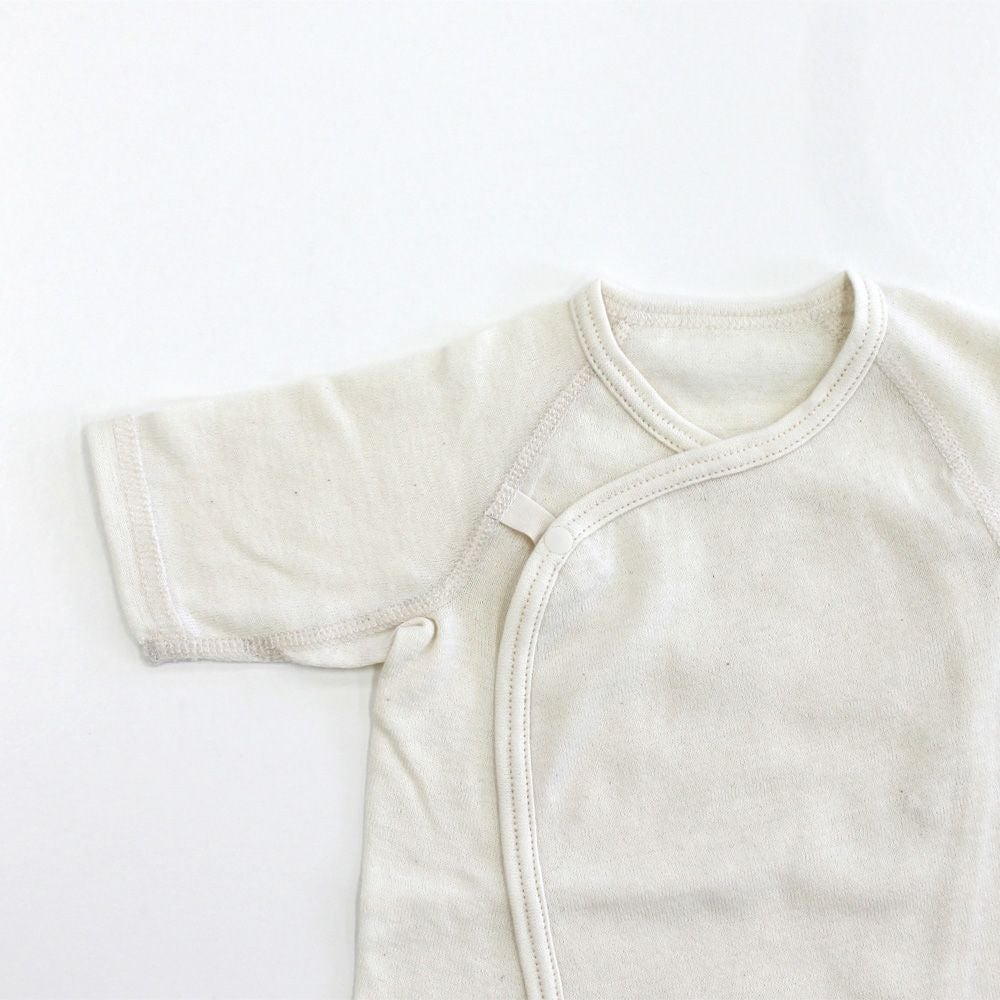 ikujikobo（育児工房）オーガニック吊天竺 コンビオール 生成り無地 （50-70cm）