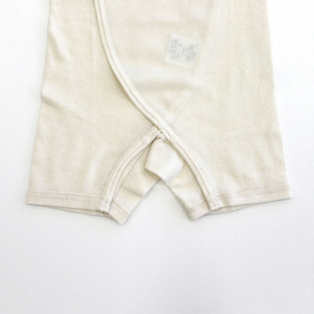 ikujikobo（育児工房）オーガニック吊天竺 コンビオール 生成り無地 （50-70cm）