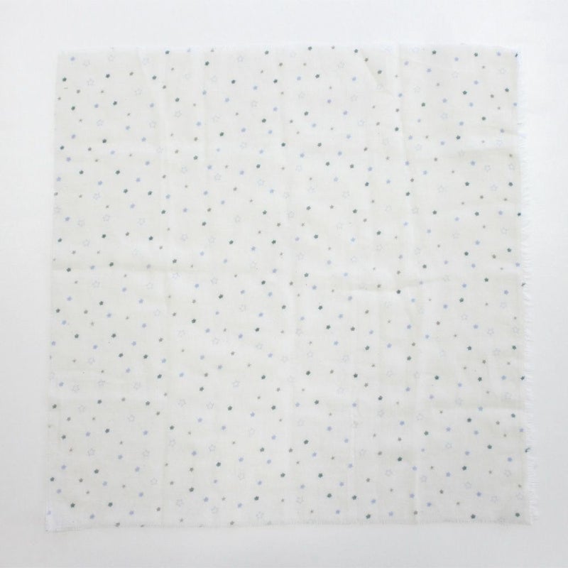 ikujikobo（育児工房）オーガニック知多木綿 ガーゼハンカチ2枚セット ブルー