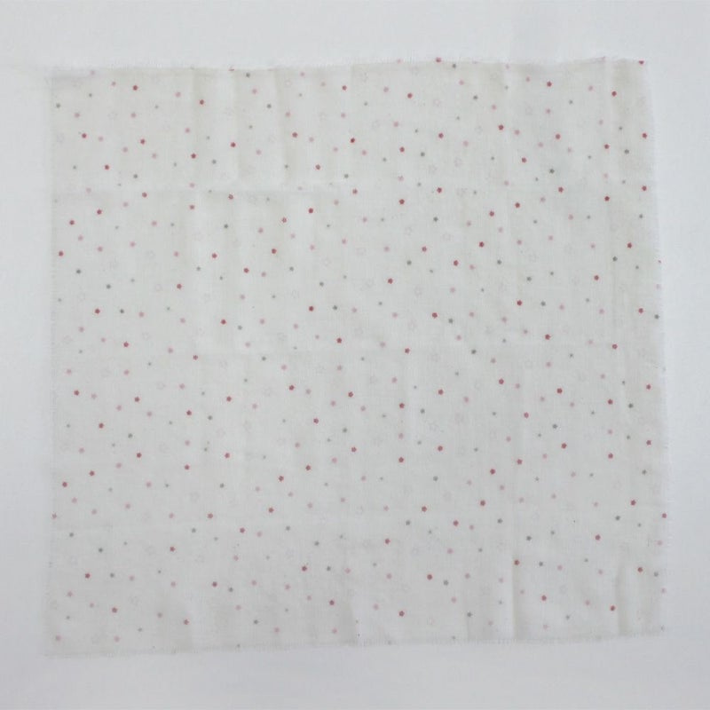 ikujikobo（育児工房）オーガニック知多木綿 ガーゼハンカチ2枚セット ピンク