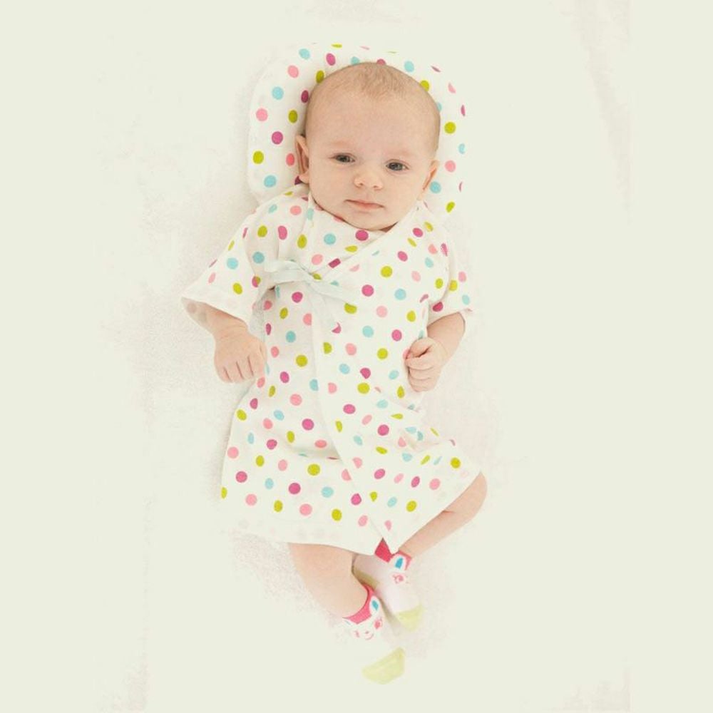 Boribon oeuf（ボリボン ウーフ） マカロン肌着 ドット （50-60cm）