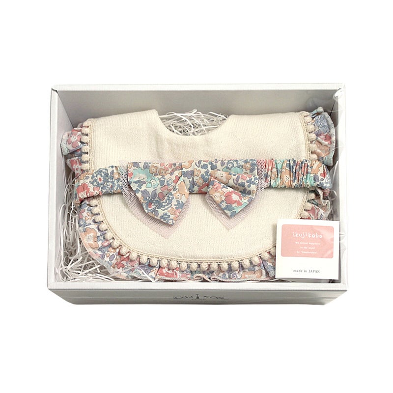 ikujikobo（育児工房）ギフトセットリバティ ピンク【ギフトボックス入り】