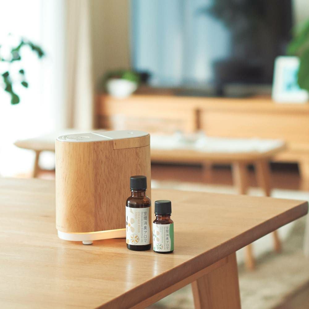 エッセンシャルオイルディフューザー aromore（アロモア） ウッド