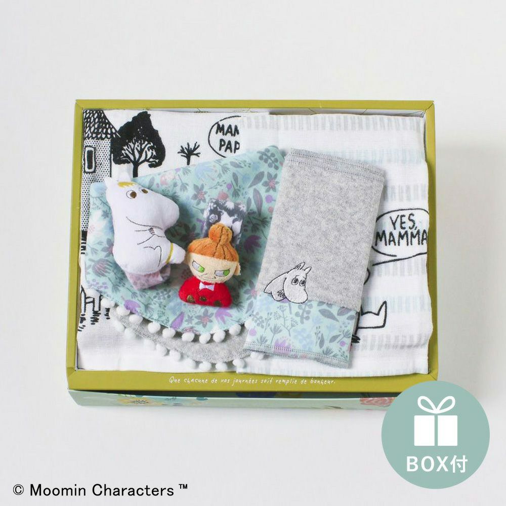 出産祝い ギフトセット】MOOMIN （ムーミン）おぼろタオルとママとお