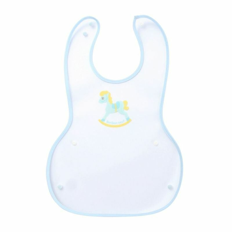 Boribon oeuf（ボリボンウーフ） ファリーヌ お食事タイムエプロン ブルー