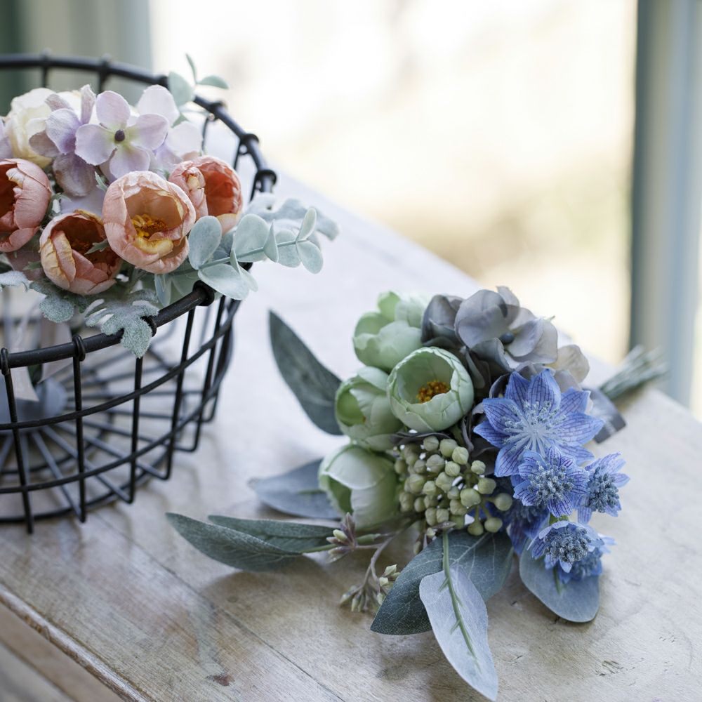 季節のアーティフィシャルフラワー（造花） ミニブーケ | Aming