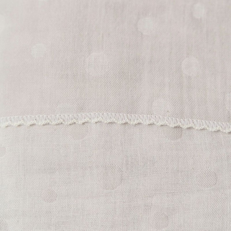 ikujikobo（育児工房）オーガニック二重織ガーゼ 水玉 ガーゼケット グレー