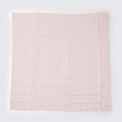 ikujikobo（育児工房）オーガニック二重織ガーゼ 水玉 ガーゼケット ピンク