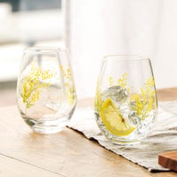 hanafumi ペアタンブラー(ミモザ・かすみ草柄)