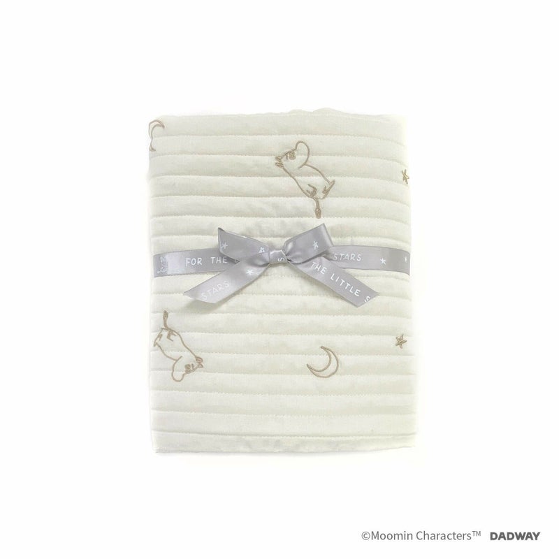 MOOMINBABY（ムーミンベビー）キルトケット ステラ オフホワイト M