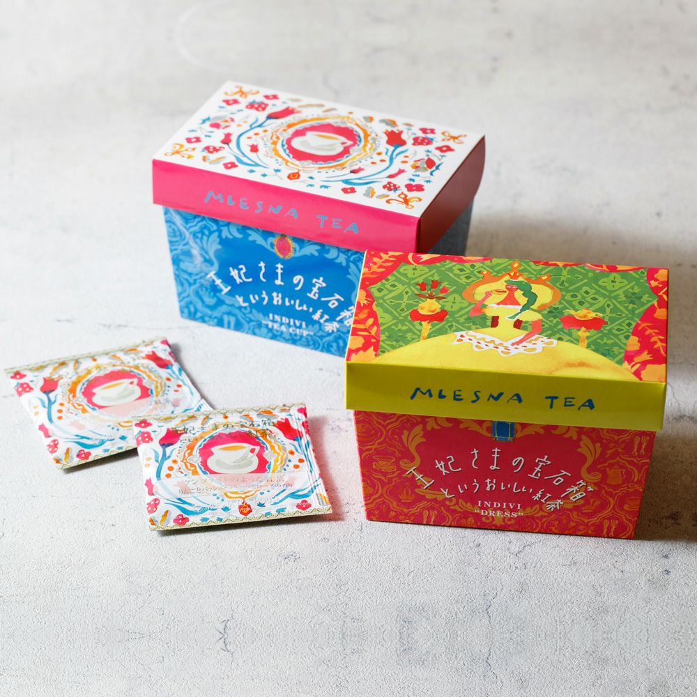 MLESNA TEA（ムレスナティー）INDIVI 王妃様の宝石箱 | Aming