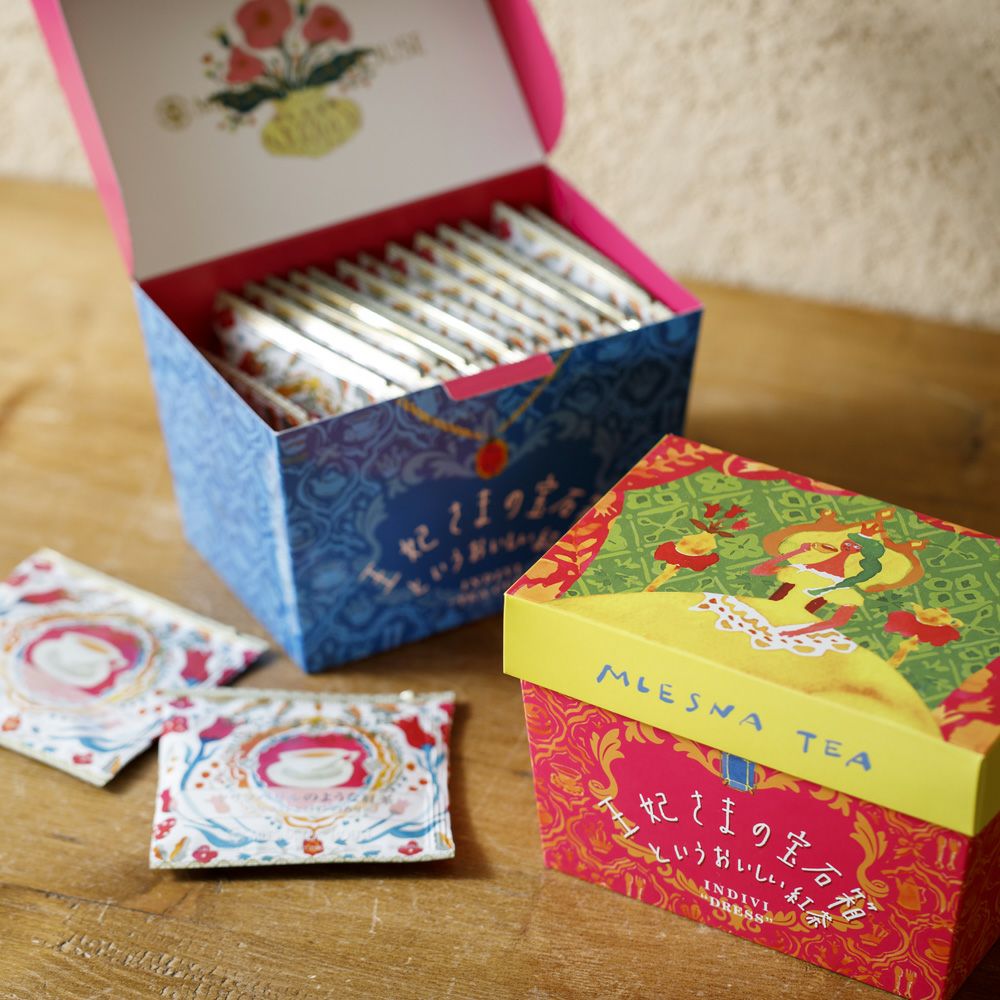 MLESNA TEA（ムレスナティー）INDIVI 王妃様の宝石箱 | Aming