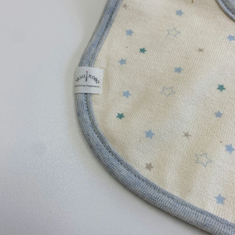 ikujikobo（育児工房） ギフトセット スタイ&ラトル 金平糖 ブルー