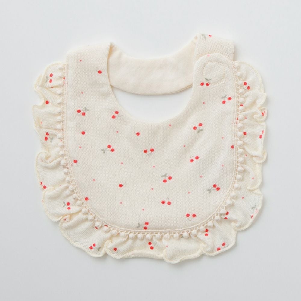 ikujikobo（育児工房）オーガニック吊天竺 スタイ さくらんぼ | Aming