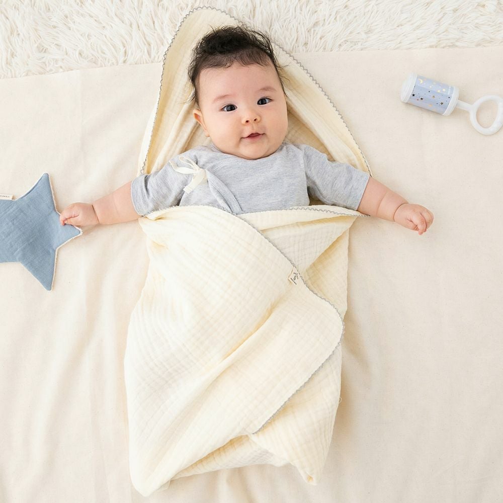 出産祝い ギフトセット】 選べるおくるみとMammaBaby（ママベビー