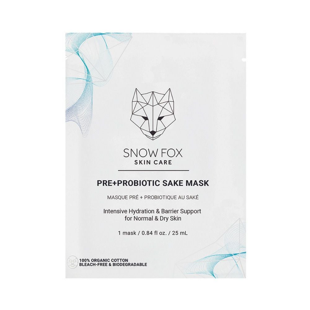 SNOW FOX SKINCARE（スノーフォックススキンケア）SAKE マスク（1枚
