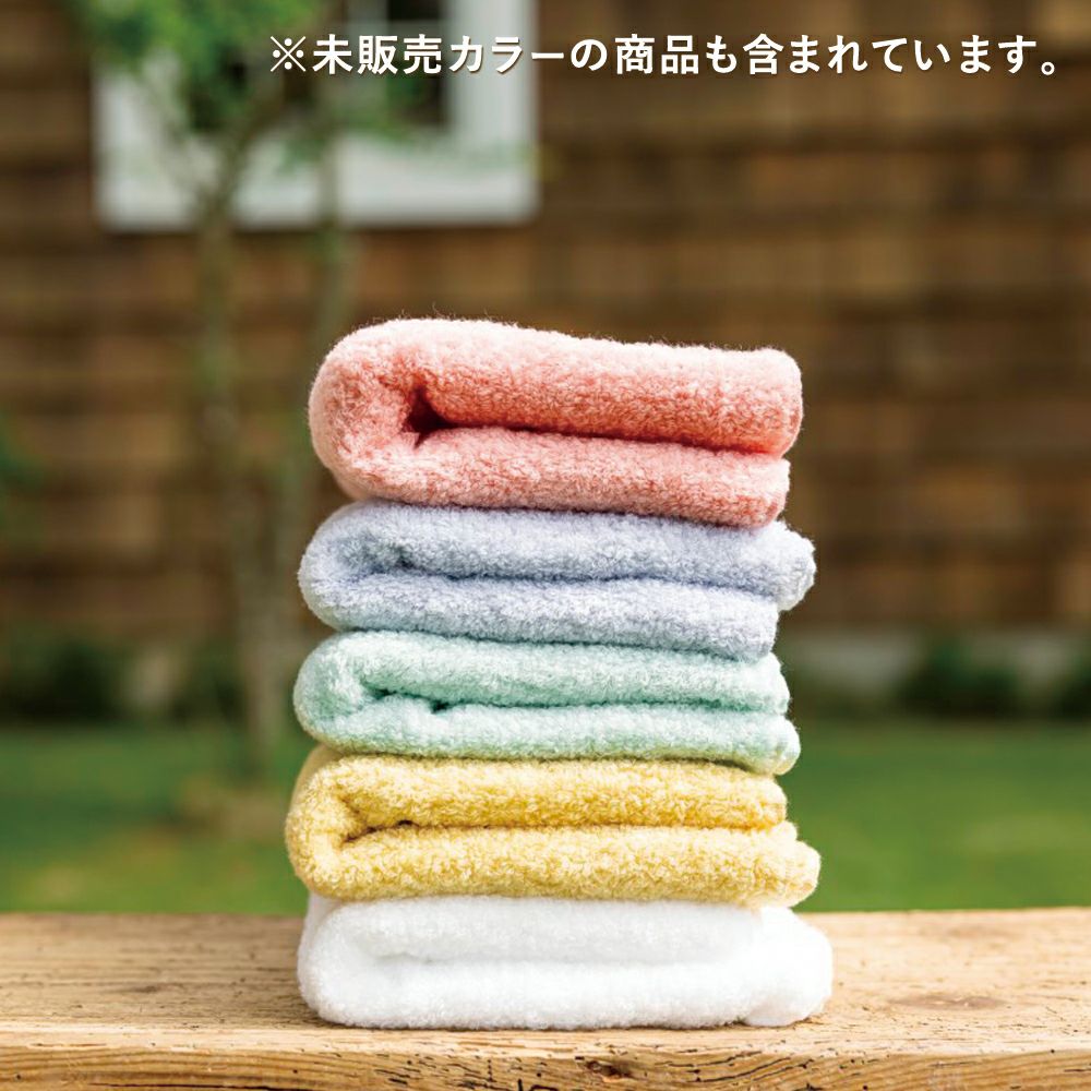 おぼろタオル 素肌が微笑む フェイスタオル 【ギフト巾着入り