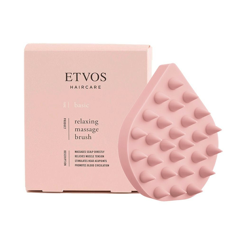 ETVOS（エトヴォス） リラクシングマッサージブラシ マットピンク
