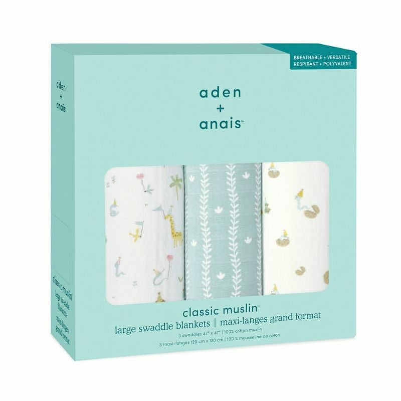 year of the snake 3pk swaddle