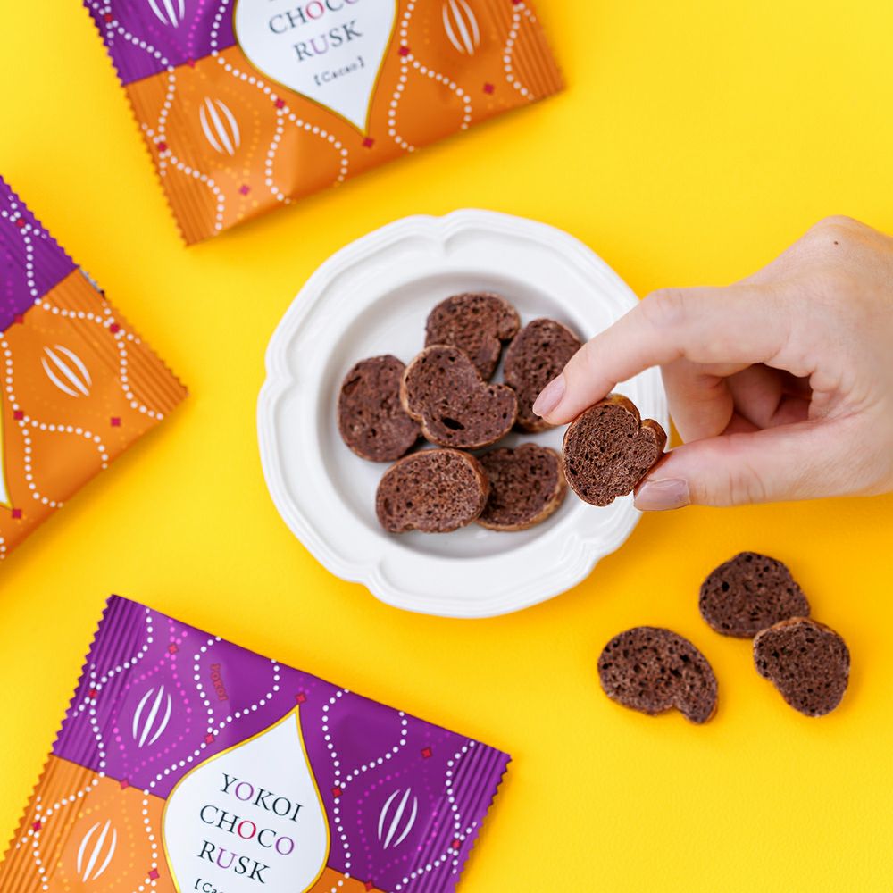 横井チョコレート YOKOIチョコラスク カカオ | Amingオンラインショップ