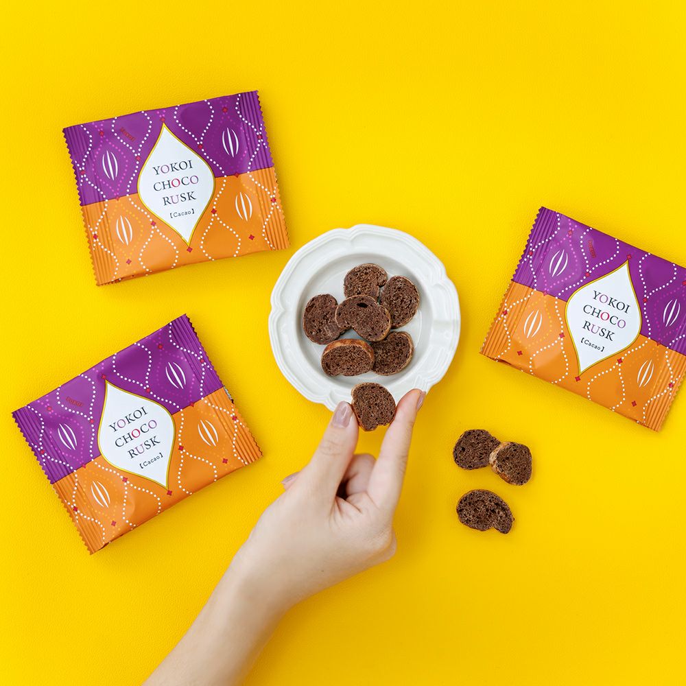 横井チョコレート YOKOIチョコラスク カカオ | Amingオンラインショップ