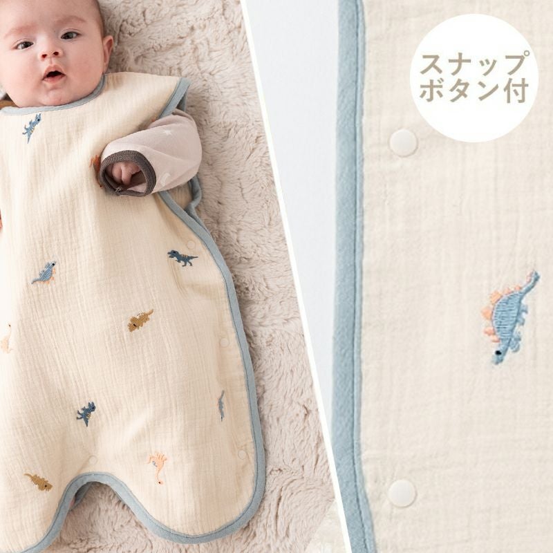 FRENCH Aming（フレンチアミング） ガーゼ刺繍スリーパー | Aming