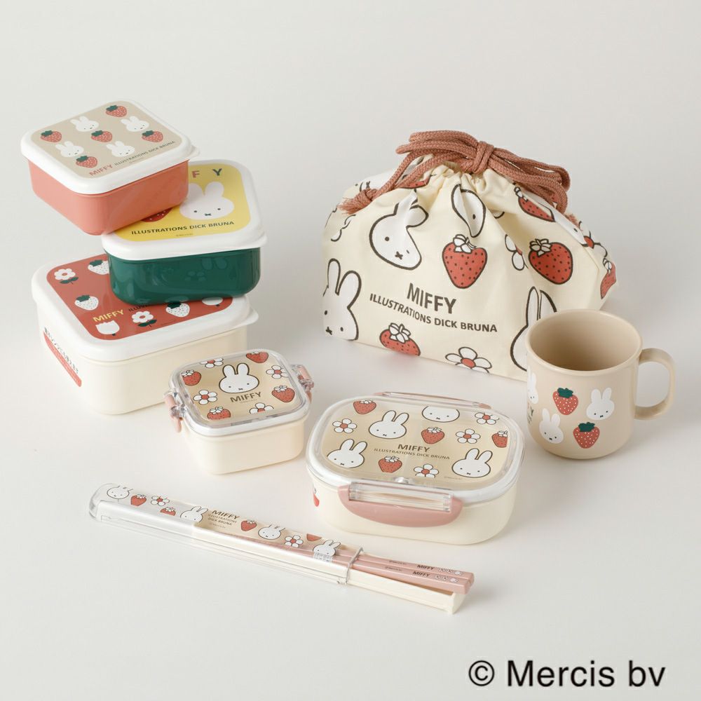 miffy（ミッフィー） 3ピース シールケース（抗菌） | Amingオンライン