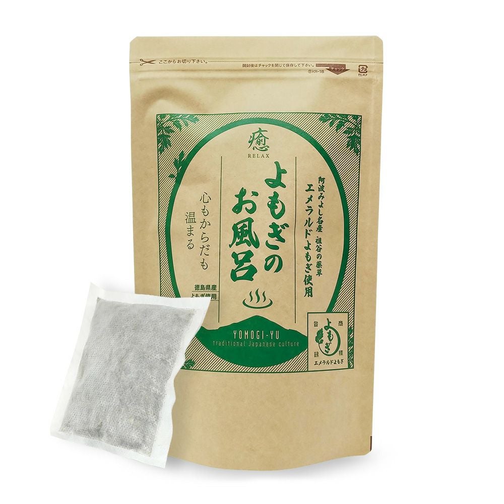 エメラルドよもぎのお風呂 5包入り 125g | Amingオンラインショップ