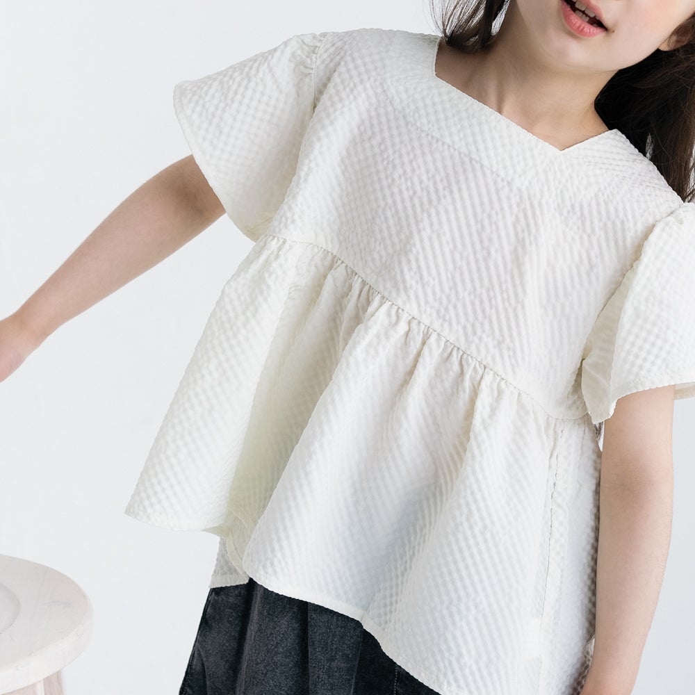2026春夏セール】【2026SS】moika（モイカ）ジャガードフリル