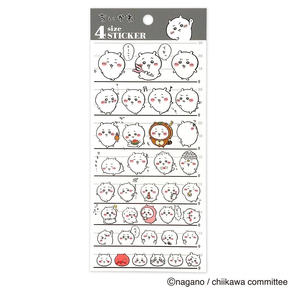 ちいかわ4SIZE STICKER | Aming アミング公式オンラインショップ